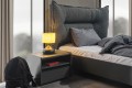 Aura Headboard Bed  100x200