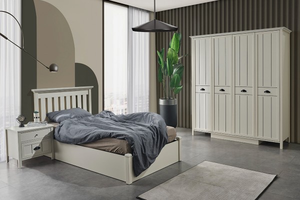 Gize Bed With Base 100x200